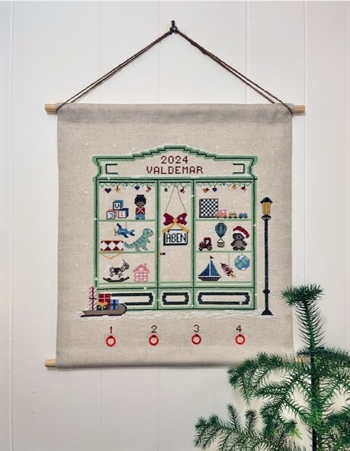 Christmas Toy Store adventskalender - Grøn/blå